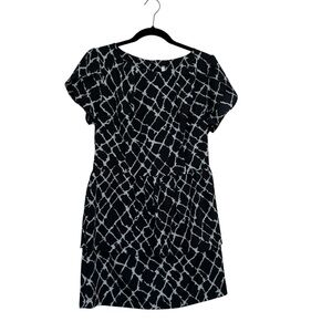Coco Love Boutique Elegant Black and White Patterned Dress